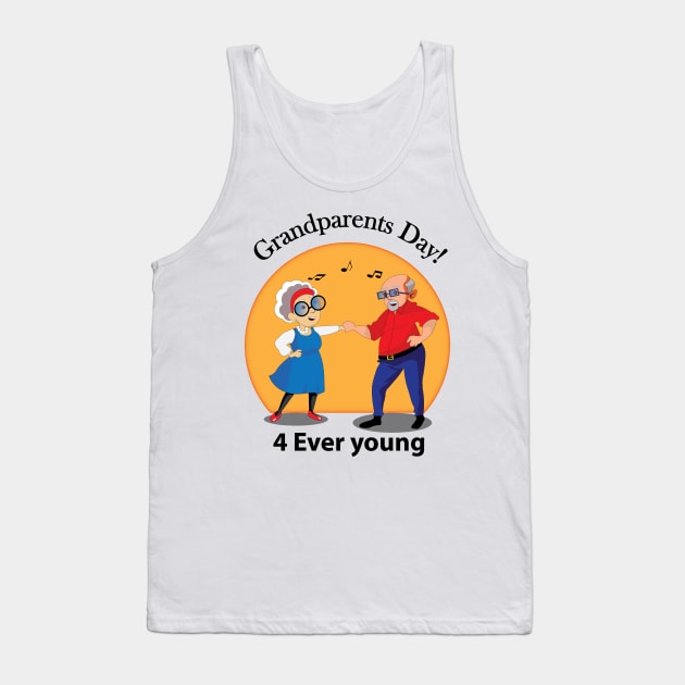 Grandparents Day Tank Top by GilbertoMS